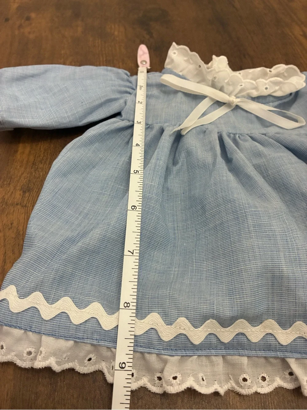 Vintage Blue Two Piece Baby Doll Outfit